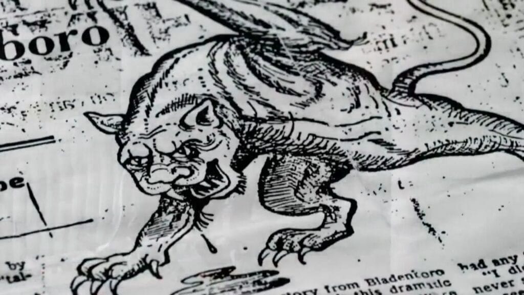 A Fera de Bladenboro: Quando o terror saiu da floresta. (Reprodução: WRAL News)