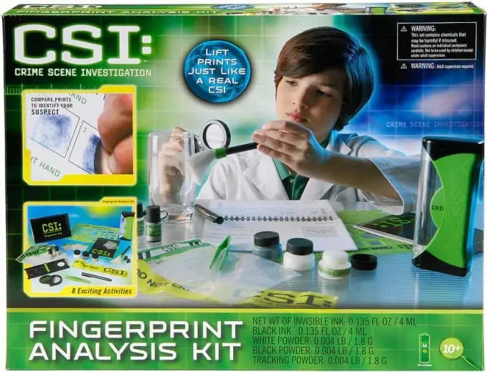 Kit CSI: Pó de Asbesto (CSI Fingerprint Analysis Kit) (Reprodução: Google)
