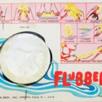 Massinha de modelar "Flubber", uma substância viscosa e de aparência inofensiva que, ao contrário da massinha de modelar, causava erupções cutâneas e dores de garganta em milhares de crianças. (Reprodução: Safe Home)
