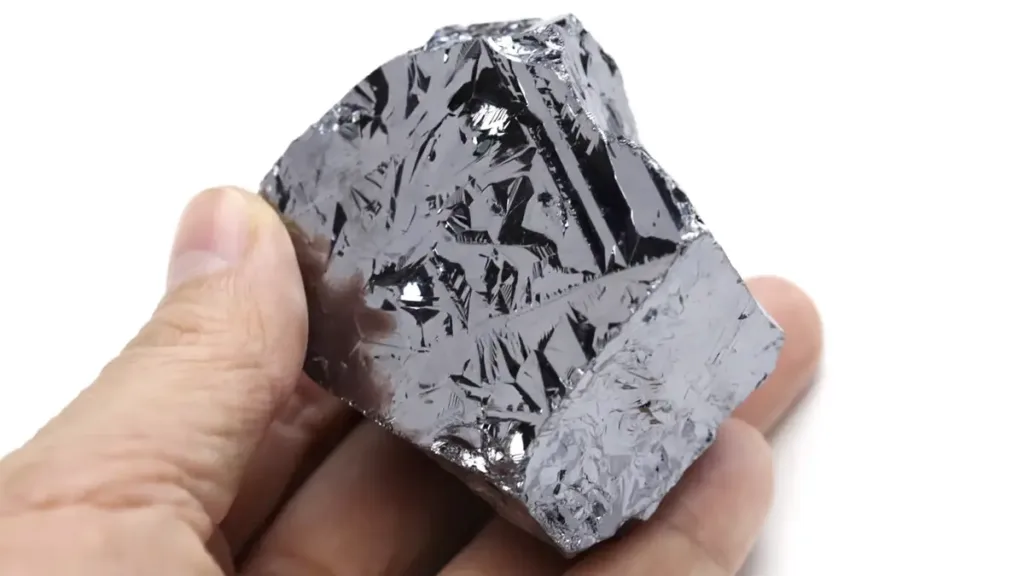 Silício em sua forma pura. (Créditos: Acdmin)