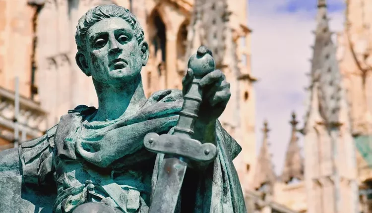 Constantino, o Grande: o homem que mudou Roma. (Créditos: Dan Stanek/via Getty Images)