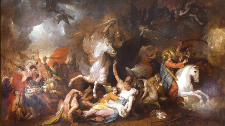 Crises globais e o fim do mundo segundo a Bíblia. (Créditos: Benjamin West/via Wikimedia Commons)