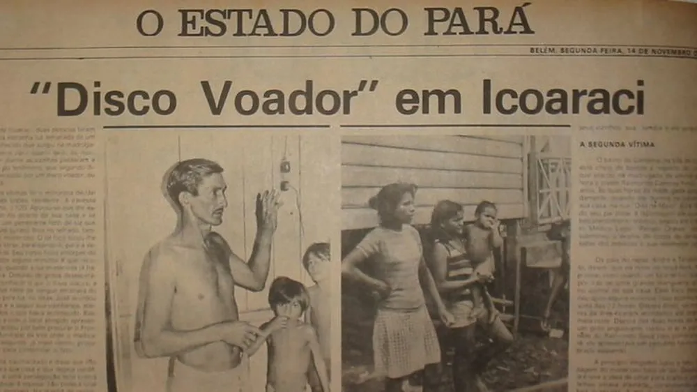 Reportagem de 'O Estado do Pará'; operação produziu acervo de milhares de documentos, fotos e vídeos. (Créditos: Acervo de Carlos Mendes/ via BBC)