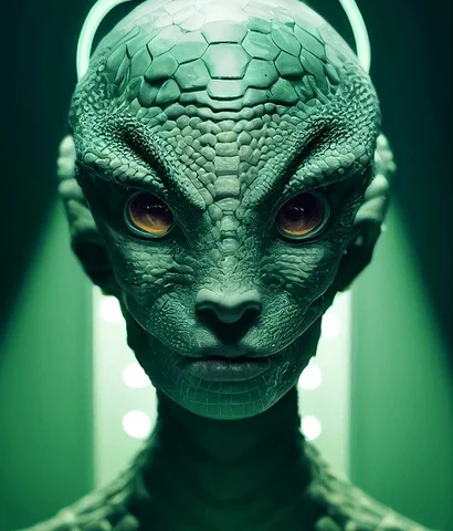 Reptilianos. (Créditos: Gloria Sanchez/via Shutterstock)