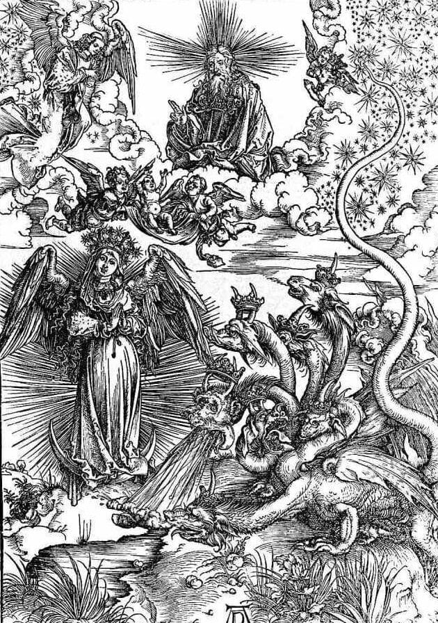 ″Hétfejű sárkány″ - O Dragão de Sete Cabeças. (Reprodução: Wikipedia)