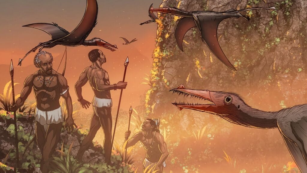 Histórias dizem que a criatura se parece com um pterossauro, os répteis voadores que dominaram os céus no tempo dos dinossauros. (Reprodução: Youtube)