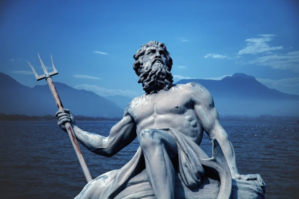 Poseidon e seus mitos: O lado imprevisível do deus dos mares. (Reprodução: centreofexcellence)
