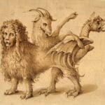 “Uma Quimera”, do artista italiano Jacopo Ligozzi (1547–1627).