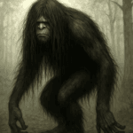 Imagine o Yowie como o Pé Grande da Austrália. (Créditos: Nicole Antonio/via DALL-E)