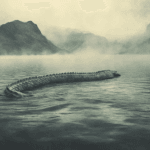 O monstro da Islândia existe? A história do Verme de Lagarfljót. (Reprodução: mythfolks)