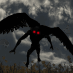 Mothman: A lenda do Homem-Mariposa que assustou os EUA. (Reprodução: ohiomagazine)