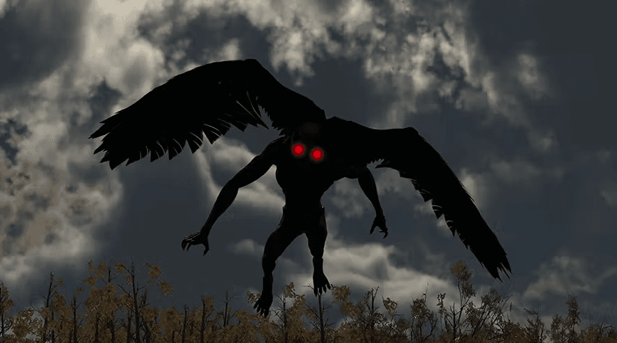 Mothman: A lenda do Homem-Mariposa que assustou os EUA. (Reprodução: ohiomagazine)