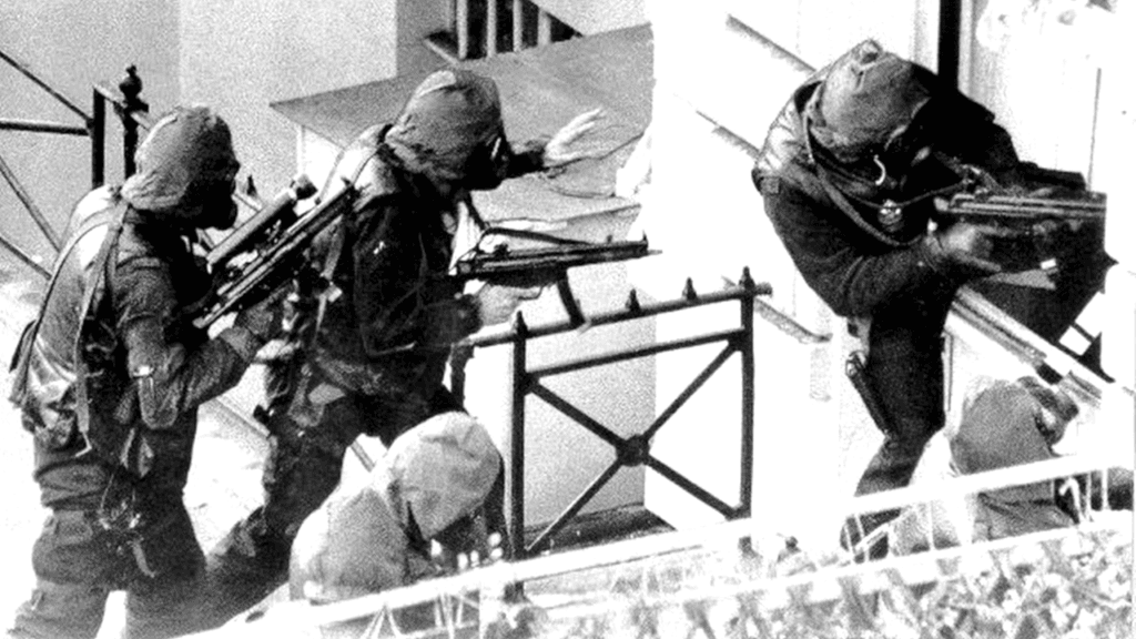 Operação Nimrod: O resgate do SAS que chocou o mundo. (Reprodução: Google)