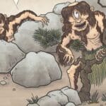 Yamawaro: O yokai das montanhas ligado aos Kappas. (Créditos: Matthew Meyer/via yokai.com)