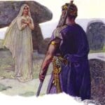 Odin e a Profetisa. (Créditos: Emil Doepler)