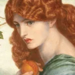 Representação da deusa Perséfone pintada por Dante Gabriel Rossetti em 1874.