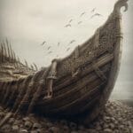 Naglfar: O navio dos mortos que anuncia o fim do mundo. (Reprodução: The Viking Herald)